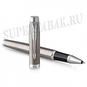 Ручка Роллерная PARKER - IM Essential T319 - Brushed Metal CT F (2143633)