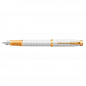 Ручка перьевая PARKER - IM Premium - Pearl GT F - (2143649)
